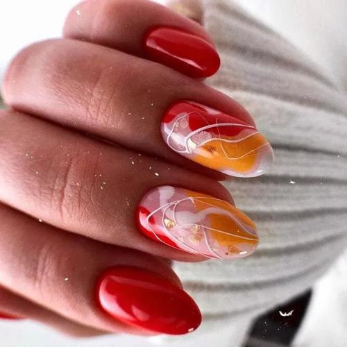 Sexy-Red-Almond-Shaped-Nails-2