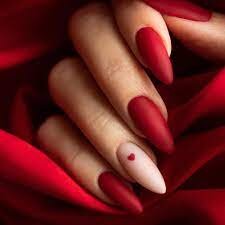 Sexy-Red-Almond-Shaped-Nails-3