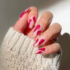 Sexy-Red-Almond-Shaped-Nails-8