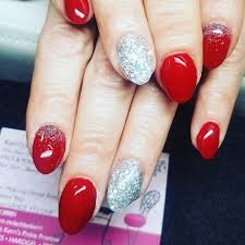 Sexy-Red-Almond-Shaped-Nails-9