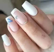 Short-White-Nails-7