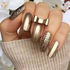 Silver-and-Gold-Nail-Designs-for-Brides-6