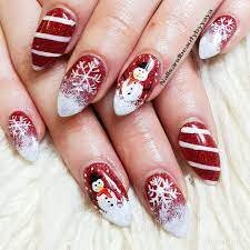 Snowman-Christmas-Nails-2