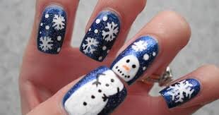 Snowman-Christmas-Nails-6