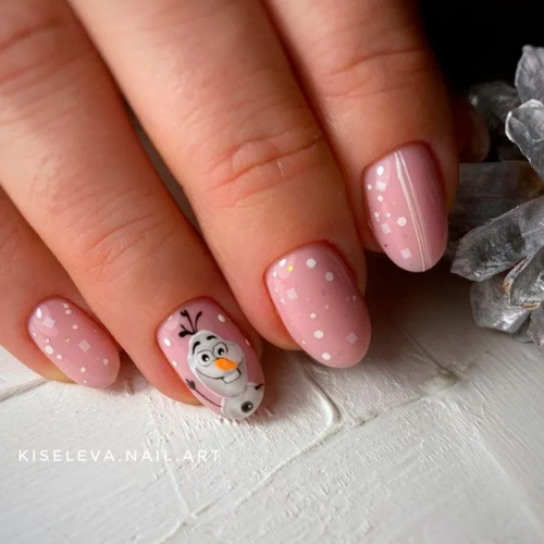 Snowman-Winter-Nails-Art-4