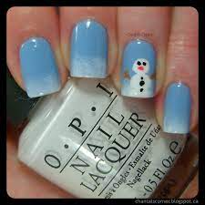 Snowman-Winter-Nails-Art-5