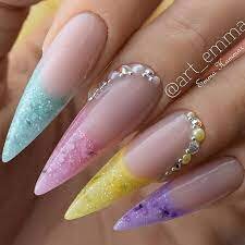 Sparkly-French-Luxury-Nails-5