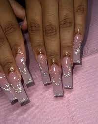 Sparkly-French-Luxury-Nails-6