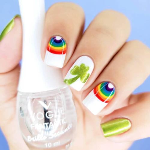 Sparkly-Shamrock-Art-1