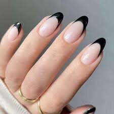 Stiletto-Matte-Nude-Nails-with-Black-Dots-8