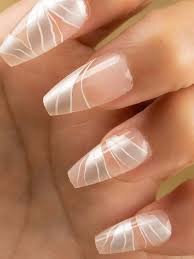 Stunning-Lined-White-Nail-Designs-5