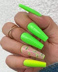 Summer-Neon-Green-Nails-2