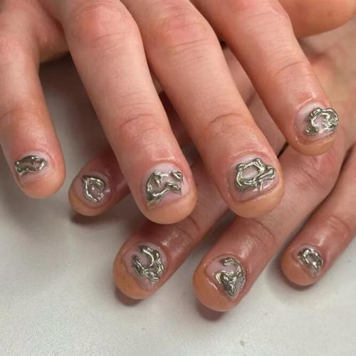 Super-Short-Acrylic-Nail-Art-1