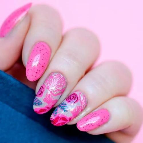 Sweet-Pink-Almond-Shaped-Nails-Color-1