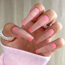 Total-Matte-Pink-Coffin-Nails-10