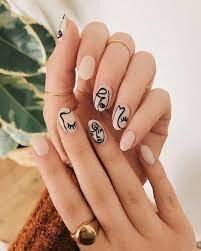 Trendy-Abstract-Nude-Nails-6