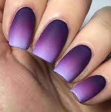 Trendy-Matte-Nails-With-Ombre-Effect-5