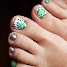 Tropical-Nail-Art-Designs-For-Toes-6