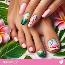 Tropical-Nail-Art-Designs-For-Toes-8