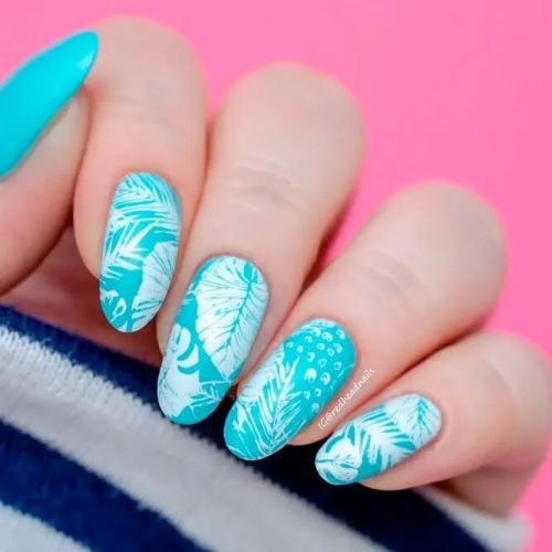 Tropical-Nails-In-Pastel-Colors-2