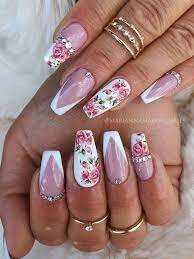 V-Art-Coffin-French-Nails-Design-3