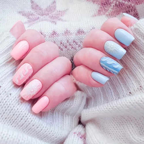 Warm-Knitted-Winter-Nail-Designs-3