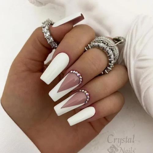 White-Acrylic-Coffin-Nails-2