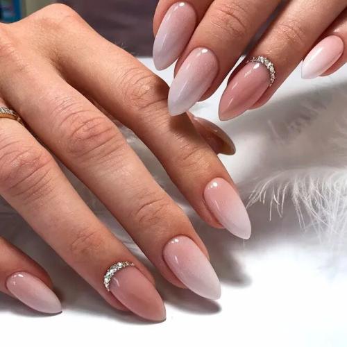 White-Nails-With-Color-Fade-1