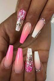 White-and-Pink-Coffin-Nails-10