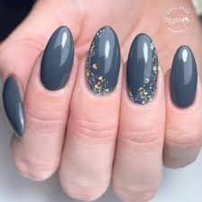 Winter-Grey-Almond-Shaped-Nails-7