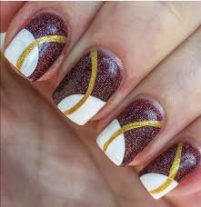 Yellow-Burgundy-Nails-3
