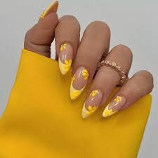 Yellow-French-Tip-Nails-10