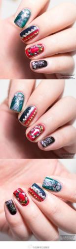 warm-style-Christmas-Nail-Idea-1