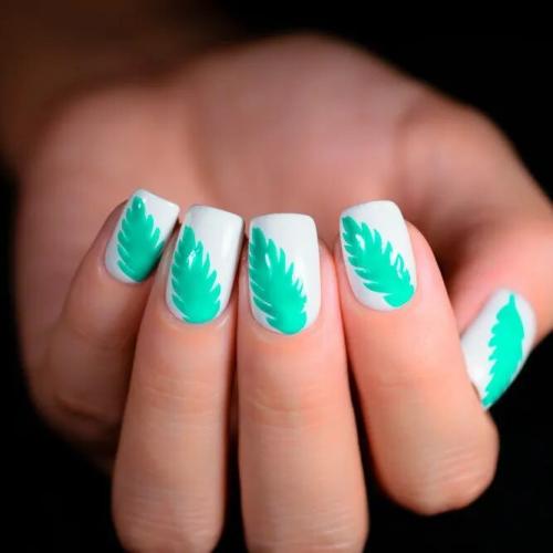 Tropical-Leaves-Nails-Art-2